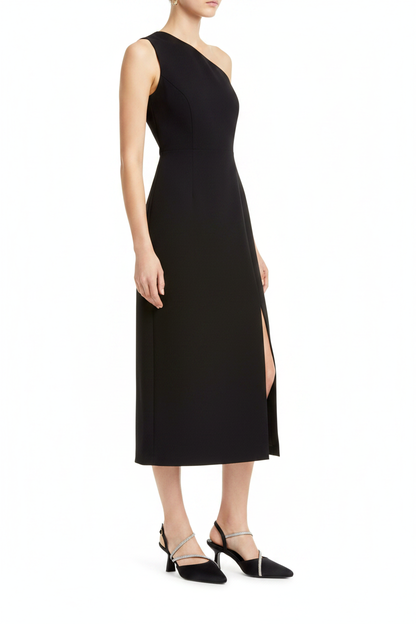 KRISS Black Column Dress Editorial